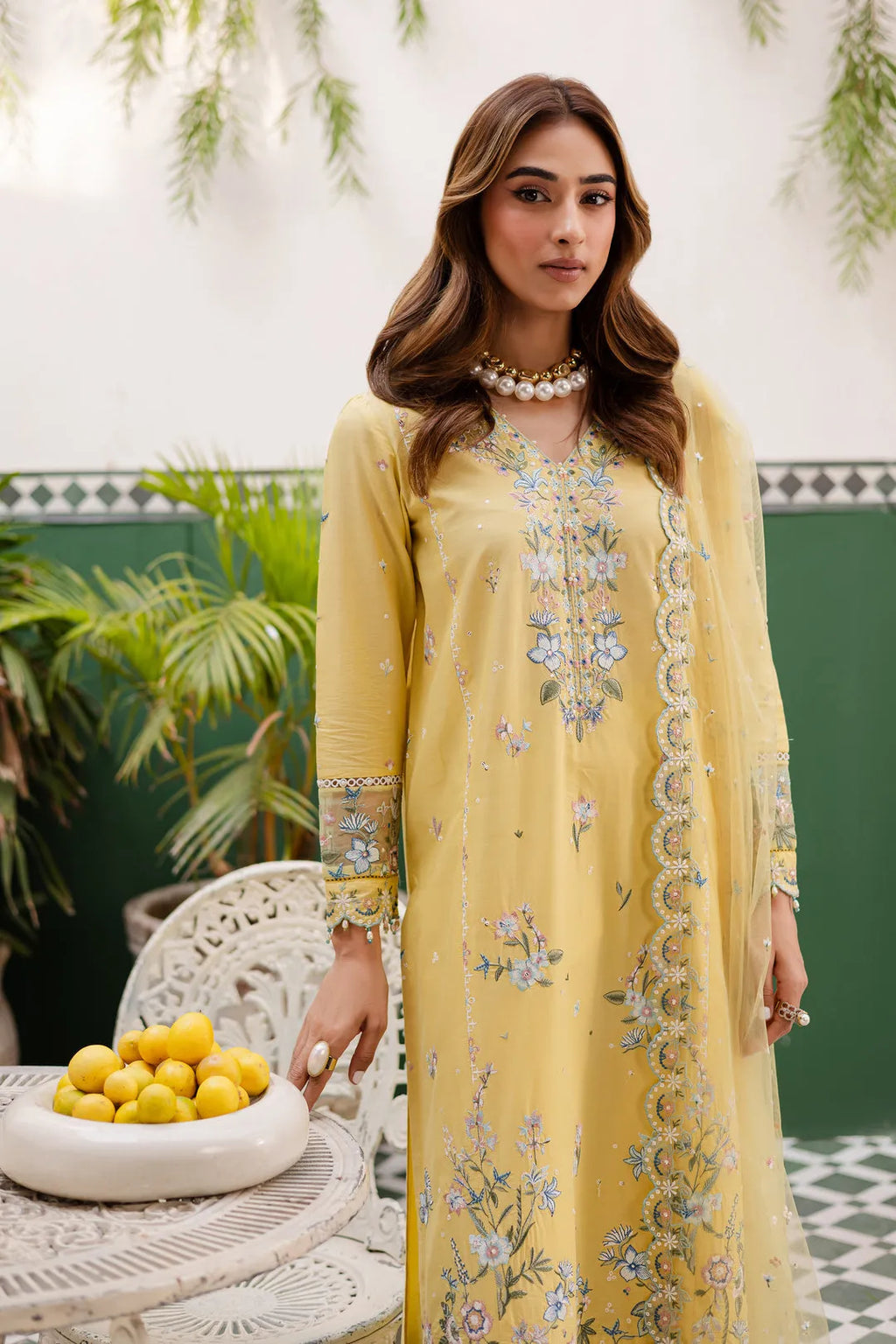 Noor-e-Bahar Embroidered 3-Piece Suit
